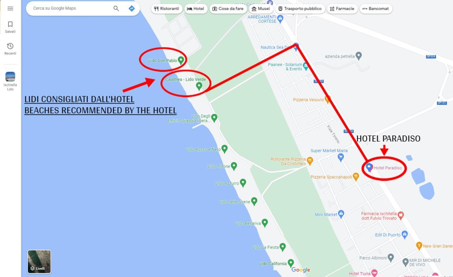 לאגו פטרייה Hotel Paradiso מראה חיצוני תמונה